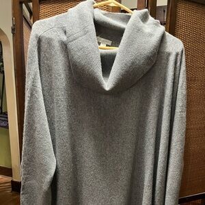 Chic Cashmere Cowl neck sweater by Garnet Hill